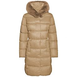 Geox Damska Kurtka Faviola Long Jkt Light Mink w8425k-t2449-f5169 (Rozmiar 38). Brązowe kurtki damskie marki Geox. W wyprzedaży za 911,00 zł.