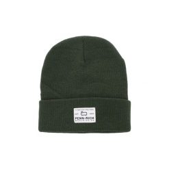 Czapki Penn Rich Woolrich BOLLO HAT. Zielone czapki męskie Penn Rich Woolrich, bez wzorów. Za 202,33 zł.