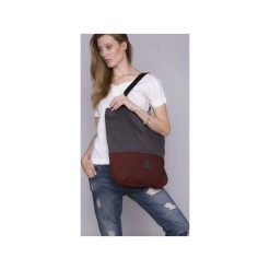 Torebki klasyczne damskie: torba basic popiel bordo