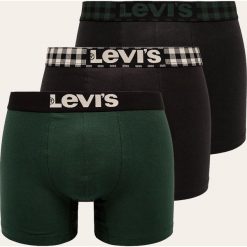 Levi's - Bokserki (3-pack). Zielone bokserki męskie z elastanu. Za 149,90 zł.