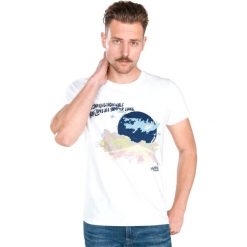 Pepe Jeans Narlon Koszulka Biały. Białe podkoszulki męskie xxl, z nadrukiem, z bawełny. Za 154,95 zł.