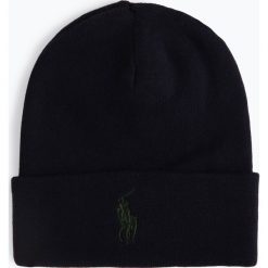 Polo Ralph Lauren - Czapka męska, niebieski. Niebieskie czapki męskie Polo Ralph Lauren, z haftami, z bawełny, klasyczne. Za 179,95 zł.