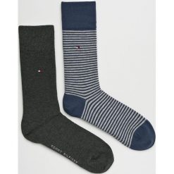 Tommy Hilfiger - Skarpety (2-pack). Szare skarpetki męskie marki TOMMY HILFIGER, z bawełny. Za 54,90 zł.