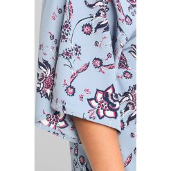 Bomberki damskie: Junarose JRMAYA KIMONO Kurtka wiosenna light blue