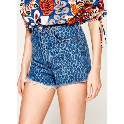 Szorty jeansowe Levi's Ribcage 77879-0034. Niebieskie szorty damskie Levi's®, s, bez wzorów, z elastanu. Za 239,00 zł.
