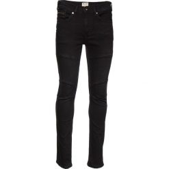 Dżinsy "Biker"- Slim fit - w kolorze czarnym. Czarne jeansy męskie Mustang Men, m, bez wzorów, klasyczne. W wyprzedaży za 197,95 zł.
