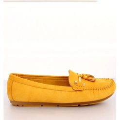 Mokasyny damskie żółte L7183 Yellow. Żółte mokasyny damskie ButyModne. W wyprzedaży za 99,00 zł.