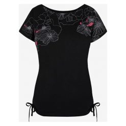 Loap Adelie Koszulka Czarny. Czarne koszulki damskie Loap, xs, z nadrukiem, z elastanu, bez kołnierzyka, z krótkim rękawem. Za 68,95 zł.