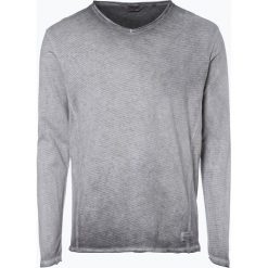 T-shirty męskie: Solid – Męska koszulka z długim rękawem – Maxen, szary