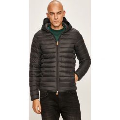 Save The Duck - Kurtka. Czarne płaszcze męskie Save the duck, xl, bez wzorów, z nylonu, krótkie, bez kaptura. W wyprzedaży za 359,90 zł.