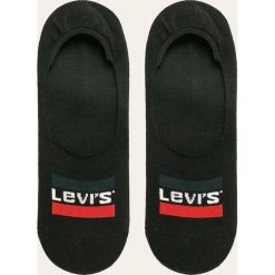 Levi's - Skarpety (2-pack). Czarne skarpetki męskie Levi's®, bez wzorów, z elastanu. Za 29,90 zł.
