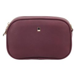 David Jones Damska Torebka Crossbody Dark Bordeaux cm4020. Czerwone torebki klasyczne damskie marki David Jones, bez wzorów, bez dodatków. W wyprzedaży za 79,00 zł.