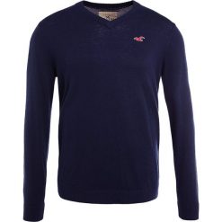 Swetry klasyczne męskie: Hollister Co. CHAIN VNECK Sweter navy