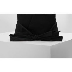 Paski damskie: Jil Sander Navy SOFT WAIST BELT Pasek black