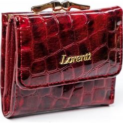 Portfel damski skórzany Lorenti 55287-PT czerwony - Czerwony. Czerwone portfele damskie LORENTI. Za 44,99 zł.