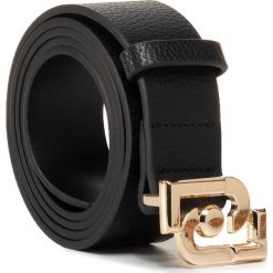 Pasek Damski LIU JO - Belt 3.5 Cm AA0294 E0027 Nero 22222. Czarne paski damskie Liu Jo, w paski, ze skóry ekologicznej. W wyprzedaży za 159,00 zł.