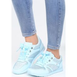 Niebieskie Buty Sportowe Frame. Pomarańczowe buty sportowe damskie marki Born2be, z materiału. Za 99,99 zł.