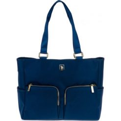 U.S. POLO ASSN. torebka damska Los Angeles ciemnoniebieska. Niebieskie torebki klasyczne damskie U.S. Polo Assn., bez wzorów, bez dodatków. Za 309,00 zł.