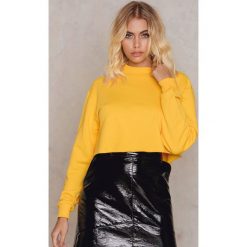 Bluzy rozpinane damskie: Josefin Ekström for NA-KD Bluza Rad - Yellow