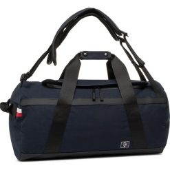 Torba TOMMY HILFIGER - Nautial Canvas Conv Weekender AM0AM05711 CJM. Niebieskie torby podróżne z materiału. Za 899,00 zł.