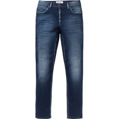 Dżinsy ze stretchem Regular Fit Straight bonprix niebieski "stone”. Niebieskie jeansy męskie bonprix, m, bez wzorów. Za 134,99 zł.