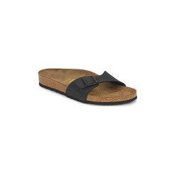 Klapki Birkenstock MADRID. Czarne kapcie męskie Birkenstock, bez wzorów. Za 259,00 zł.