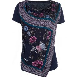 Desigual T-shirt damski Vicent XS ciemny niebieski. Niebieskie koszulki damskie Desigual, xs, bez wzorów, bez kołnierzyka. W wyprzedaży za 201,00 zł.
