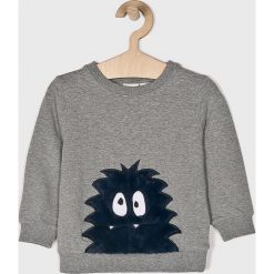 Name it - Bluza dziecięca 98-104 cm. Szare bluzy chłopięce marki Name it, z nadrukiem, z elastanu, bez rękawów, bez kaptura. W wyprzedaży za 49,90 zł.