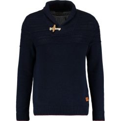 Swetry klasyczne męskie: Jack & Jones JORHENRY SHAWL NECK Sweter total eclipse