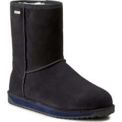 Buty EMU AUSTRALIA - Paterson Lo W10771 Indigo 2016. Niebieskie buty zimowe damskie EMU Australia, ze skóry, na niskim obcasie. W wyprzedaży za 489,00 zł.