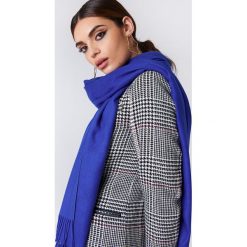Szaliki damskie: NA-KD Accessories Tkany szalik – Blue