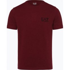 T-shirty męskie: EA7 Emporio Armani - T-shirt męski, czerwony
