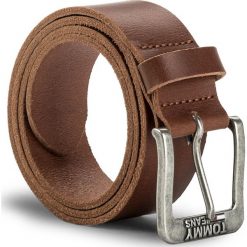 Pasek Męski TOMMY JEANS - Tjm Classic Belt 4.0 AM0AM03363 85 257. Pomarańczowe paski męskie Tommy Jeans, w paski, z jeansu. Za 179,00 zł.