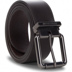 Pasek Męski CALVIN KLEIN - J Roller Adj.Belt 3.5Cm K50K504325 201. Brązowe paski męskie Calvin Klein, w paski, ze skóry. Za 229,00 zł.