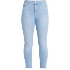 Boyfriendy damskie: New Look Petite PETITE HOLIDAY BRIGHT RIP HEM DISCO Jeans Skinny Fit light blue