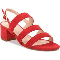 Sandały damskie: Sandały SOLO FEMME – 73402-01-G13/000-07-00 Czerwony