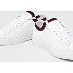 Lacoste - Buty. Białe sneakersy męskie Lacoste, z materiału, na sznurówki. Za 499,90 zł.