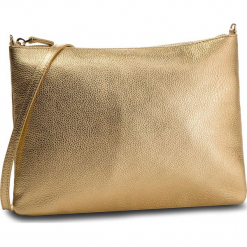 Torebka COCCINELLE - DV3 Mini Bag E5 DV3 55 F4 07 Platino N49. Żółte listonoszki damskie Coccinelle, ze skóry. Za 549,90 zł.