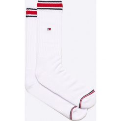 Tommy Hilfiger - Skarpety Iconic (2-pack). Białe skarpetki męskie marki TOMMY HILFIGER, z bawełny. Za 54,90 zł.