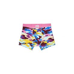 Bielizna męska Happy Socks BAK67-2000. Szara bokserki męskie marki Happy Socks, z tkaniny. Za 55,99 zł.