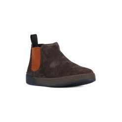 Buty zimowe męskie: Botki Frau SUEDE BLOCK PEPE