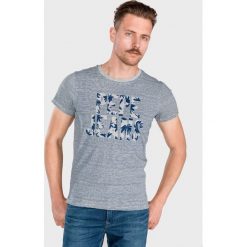Pepe Jeans Jack Koszulka Niebieski. Niebieskie podkoszulki męskie Pepe Jeans, xxl, z haftami, z bawełny, z krótkim rękawem. Za 154,95 zł.