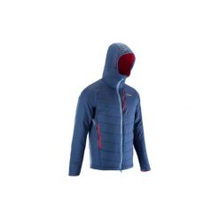 Kurtka alpinistyczna Alpinism męska. Niebieskie kurtki męskie SIMOND, xl, bez wzorów, z poliesteru, z kapturem. Za 279,99 zł.