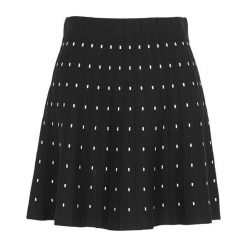 Freequent Spódnica Cloe czarny w kropki female czarny/ze wzorem M (40). Czarne spódniczki damskie Freequent, s, w paski, z dzianiny, eleganckie. Za 189,00 zł.