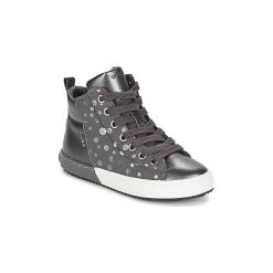 Buty Dziecko Geox J KALISPERA G.B. Szare trampki dziewczęce Geox, bez wzorów, bez zapięcia. Za 230,30 zł.