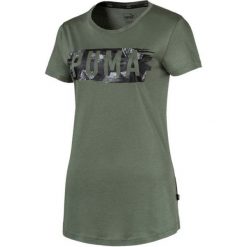 Puma Fusion Graphic Tee Laurel Wreath L. Szare bluzki sportowe damskie Puma, l, bez wzorów, bez kołnierzyka, bez rękawów, bez kaptura. W wyprzedaży za 75,00 zł.