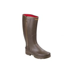 Kalosze myśliwskie SGW540WWW. Pomarańczowe kalosze męskie marki SOLOGNAC, z gumy. Za 429,99 zł.