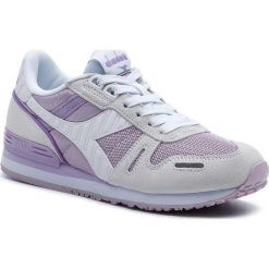 Sneakersy DIADORA - Titan II W D501.160825 01 C6657 White/Orchid Bloom. Fioletowe półbuty damskie Diadora, ze skóry. W wyprzedaży za 199,00 zł.
