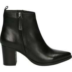 Botki damskie: Botki - 8N220 COW BLA