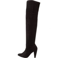 Buty zimowe damskie: New Look Wide Fit WIDE FIT BONES Kozaki na obcasie black